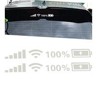 Adesivo per parabrezza dell'auto Logo del telefono cellulare Decalcomania per finestrino dell'auto con alimentazione Wifi Decalcomanie per auto accattivanti Decorazioni esterne per auto