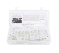 Adesivo per pianoforte rimovibile rimovibile, adesivo per tastiera per pianoforte in silicone con design luminoso, Guida alle note del piano a 88 tasti per principianti (Colorato)