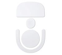 Adesivo per piedini per mouse | Glide Anti-Slip Pad per mouse | Piedini per mouse di ricambio professionale, tappetino protettivo inferiore per un movimento liscio, ideale per l