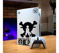 Adesivo per Playstation 5 in vinile senza fondo OnePiece-Personalizza la tua PS5