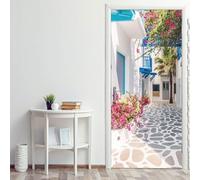 Adesivo per Porta 70x210 3D Architettura Carta da Parati Autoadesiva