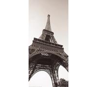 Adesivo per porta Deco Door Paris La Tour Eiffel Beige