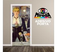 ADESIVO PER PORTA WALL STICKER Edouard Manet A Bar at the Folies-Bergere TOP