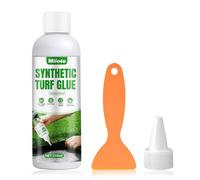 Adesivo Per Prato Sintetico, Prato Sintetico Colla, Colla Bicomponente Adatto per Pavimenti in Erba Sintetica, Gomma e PVC 250ML