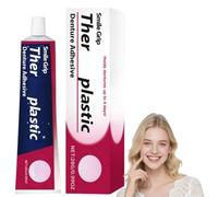 Adesivo per protesi termo/plastica,Kit adesivo per riparazione protesi,Kit di reline in silicone per denti falsi,Colla dentale per denti,False Tee/th Adhe/sive,Legame dei denti K/it,Colla corona per