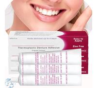 Adesivo Per Protesi Termoplastico Cushion Grip - Crema Adesiva Che Agisce Come Una Morbida Ribasatura (3 Pezzi)