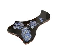 Adesivo Per Protezione Per Plettro A Forma Di Uccello Per Chitarra Acustica Folk Autoadesiva Accessori Per Chitarra Piastra Antigraffio Con Motivo Stampato(2-silver)