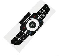 Adesivo per pulsante interno cruscotto per funzione inversa AC su per Jeep Compass 2017 2021 modello di veicolo