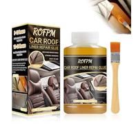 Adesivo per riparare il cielo dell'auto, extra forte, adesivo per riparare il tetto dell'auto, durevole e stabile, resistente al calore, adatto per la riparazione di coperture auto, pelle, divani, ecc