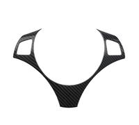 Adesivo Per Rivestimento Del Volante Dell'auto Per BMW Serie 3 E90 E92 E93 1 E82 E87 X1 E84 Car Interior Modanatura Interni(Nero)