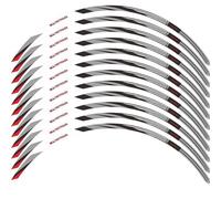 Adesivo per ruote di moto Per D & UCATI Per Multistrada 950S Per Multistrada 950/S 2017-2021 2019 2020 Moto Decalcomania Decorativa striscia Adesivi Strisce per cerchi (Color : 1)