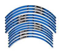 Adesivo per ruote di moto Per Striscia Decorativa Decalcomania Motociclo 17 Pollici Per BEVERLY Adesivi Strisce per cerchi (Color : 2)