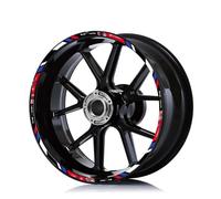 Adesivo per ruote di moto Per Trident 660 Per T & IGER 800 900 Per Speed Street Per Triple 675 1050 Decalcomania Motociclo Striscia Decorativa Adesivi Strisce per cerchi