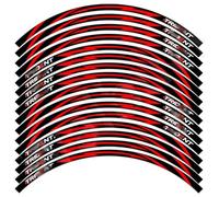 Adesivo per ruote di moto Per Trident 660 Per TRIDENT 660 Adesivi Per Ruote Adesivo Per Moto Decalcomania Per Cerchione Adesivi Strisce per cerchi (Color : 2)