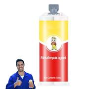 Adesivo per saldatura a - Fornisce una pasta di riparazioni di metallo strutturale | Colla universale di affidabile per le crepe | Colle di riparazioni epossidiche per cassette degli att