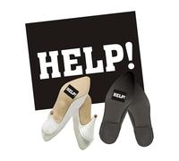 Adesivo per scarpe "Help!" per matrimonio, motivo: chiesa
