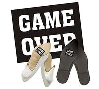 Adesivo per scarpe per lo sposo o la sposa Game Over