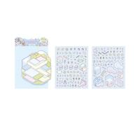 Adesivo Per Scene Capibala Mondiale Miniaturized Paesaggio Making Journaling Supplies Capibala World Decorative Miniaturized Landscape