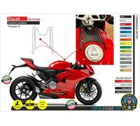 Adesivo per serbatoio DUCATI CORSE PANIGALE V2 - DUC PA V2D1