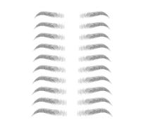 Adesivo per sopracciglia - tatuaggio per sopracciglia, design marrone | impermeabile 3D False design per capelli come trasferimento istantaneo - sopracciglia, forme naturali - trucco duraturo, per