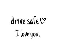 Adesivo per Specchietto Retrovisore | Decorazioni Per Interni | Decorazioni Auto con Cuore | per SUV Pickup Scooter Cruscotto Telefono Finestrino Autostrada Notturna