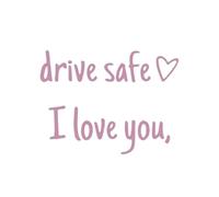 Adesivo per Specchietto Retrovisore,Decorazioni Per Interni - Decorazioni Auto con Cuore - per SUV Pickup Scooter Cruscotto Telefono Finestrino Autostrada Notturna