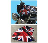 Adesivo per Speed Triple 955I 2001 cupolino bandiera Inghilterra -compatibili-