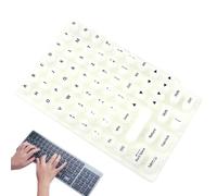 Adesivo per tastiera a bolle, adesivo per computer portatile estetico, tastierino colorato | Skins Tastiera Pastell- Adattamento ottimale, Design per le ragazze, decorazione della tastiera