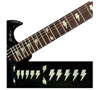 Adesivo per tastiera e basso, AC/DC Lightning Bolt