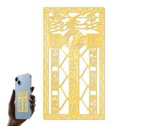 Adesivo per telefono spirituale - di protezione | Adesivi in metallo rimovibili per fotocamere, scaffali, soluzione decorativa ed energizzante che può indossare