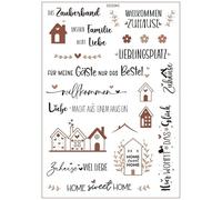 Adesivo per trasferimento ad acqua, resistente all'acqua, per artigianato, vetro, legno, mobili, 14 x 20 cm, strofinare