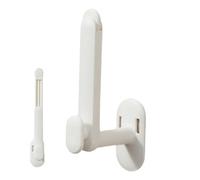 Adesivo Per Un Gancio A Parete - Hook E Drappeggio Telescopico Holdback | Porta Della Per Finestre Senza Traforazione | Forte Appendiabiti Per Asciugamani, Vestiti, Dormitori, Bagni, Cucine, Arm