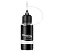 Adesivo Per Unghie Dhinestone - GEM GEM Di Precisione 10 Ml Per L'Arte Delle Unghie | Glue Di Decorazione Rapida Con Punta Sottile Per Cristalli, Perline E Pietre: Ideale Per Manicure Br