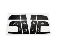 Adesivo per volante Maserati con ottimizzato passaggio luce attraverso testo (B)