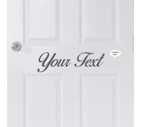 Adesivo personalizzato per porta | Nome personalizzato in vinile per bambini per decorazione camera da letto e stanze dei bambini 40 cm-16 pollici,30 cm-12 pollici,56 cm-22 pollici,50 cm-19,6 polliciP