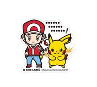 Adesivo Pokemon Center Big Red Pikachu ufficiale Giappone