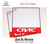 Adesivo porta laterale Honda Civic EF9 EG6 EK4 EK9 decalcomania sinistra e...