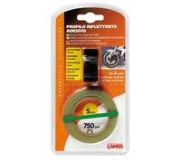 Adesivo Profilo Riflettente Cerchi Ruota Colore Verde - Set per 2 Cerchi