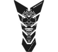 Adesivo proteggi serbatoio(ONEDESIGN)Paraserbatoio-tankpad_Teschio Messic_CGBE3P