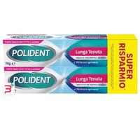 ADESIVO PROTESI DENTALI POLIDENT LUNGA TENUTA 2 TUBETTI X 70 G