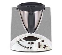 Adesivo protettivo decorativo per robot da cucina Bimby TM31, accessorio da cucina, impermeabile, autoadesivo R182, 02 azzurro glitterato