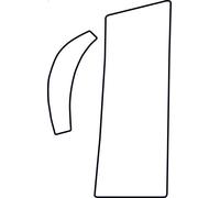 Adesivo protettivo per il corpo dell'auto BLIC per AMAROK 2 2010-2012