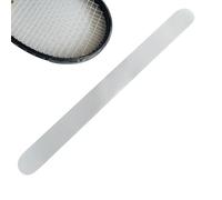 Adesivo protettivo per la testa della racchetta da tennis, adesivo per la testa della racchetta da tennis, in TPU, trasparente, impermeabile, previene urti e graffi sul telaio per attrezzature