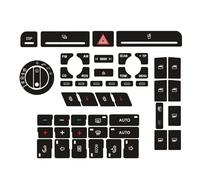 Adesivo Pulsante Auto Compatibile Con A4 Per B6 Per B7 Adesivi Per Interni Auto Serratura Per Finestra Condizionatore D'aria Pulsante Riparazione Set Decalcomanie Kit Restauro