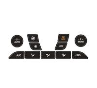 Adesivo Pulsante Interno Compatibile Con Ford Per Focus Accessori Adesivi Per Pulsanti Decalcomanie Per Riparazione Climatizzatore Argento Cruscotto Aria