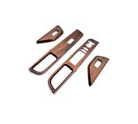 Adesivo pulsante sollevamento finestrino Copertura dell'interruttore pulsante sollevamento vetro della finestra dell'automobile con venature del legno per Stepwgn per Spada per Air 2022 2023