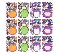 Adesivo Puzzle di Halloween, Carta, Mix And Match
