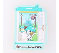 Adesivo Quaxly Pokemon Center Online Premio Pikachu Giapponese dal Giappone F/S