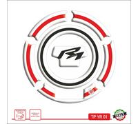 Adesivo R1 per tappo serbatoio resinato TP YR 01