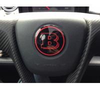 ADESIVO RESINATO 60 mm sul volante Smart ForTwo 451 Brabus ANCHE CROMO